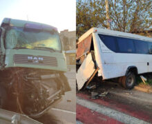 Șoferul camionului, reținut în urma accidentului de la Măgdăcești, trimis în arest la domiciliu 