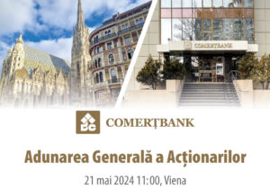 К.Б. «COMERŢBANK» созывает Годовое общее очередное собрание акционеров в Вене
