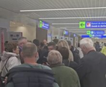 (ВИДЕО) Сторонников Шора, прибывших из Москвы в Кишинев, на несколько часов задержали в аэропорту. Разъяснения Пограничной полиции