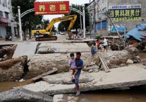 Circa jumătate din orașele mari ele Chinei se scufundă. Sute de milioane de oameni sunt expuși riscului inundațiilor