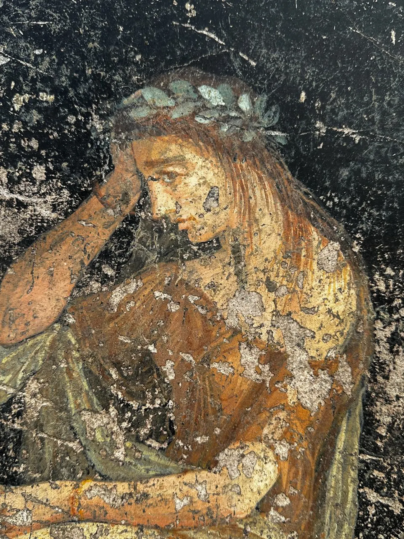 (ФОТО) «Это одно из самых поразительных открытий». В Помпеях нашли банкетный зал с фресками на тему Троянской войны