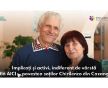 Implicați și activi, indiferent de vârstă: povestea soților Chirilenco din Cazangic