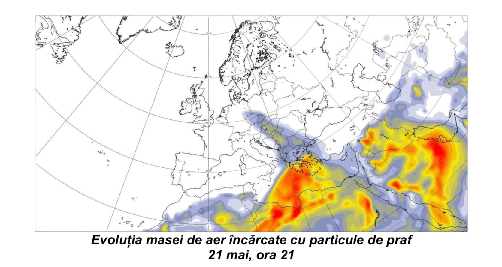 Молдову снова накроет облако пыли из Сахары? Что говорят метеорологи