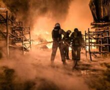 (ФОТО) В Харькове сообщили о пожарах после ночных ударов. Пострадали четыре человека