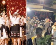 (ВИДЕО) Ансамбль Hecenii, финалистов шоу Românii au talent, встретили в родном селе цветами и аплодисментами