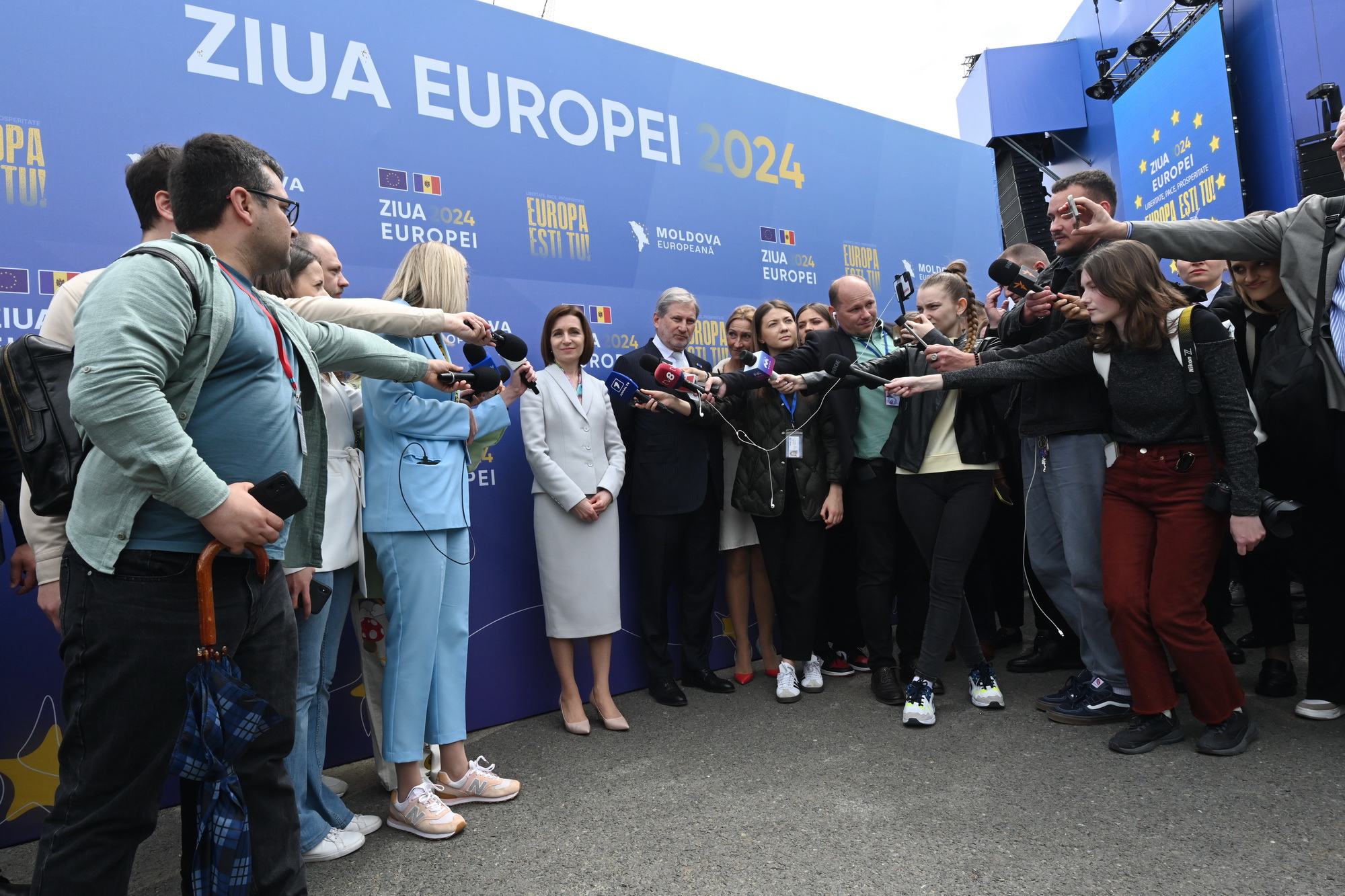 Как в Кишиневе отметили День Европы – 2024. Фоторепортаж NM
