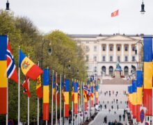 (ФОТО) «Молдавский флаг гордо развевается в Осло». Санду о начале своего визита в Норвегию