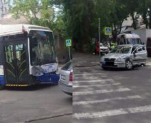 В центре Кишинева произошло ДТП с участием троллейбуса. Что известно о пострадавших?