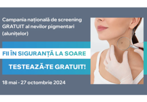 Farmacia Familiei dă startul campaniei “Cancerul de piele poate fi prevenit! Fii în siguranță la soare! Testează-te gratuit!” ediția anului 2024!