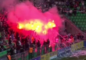 Zimbru Chișinău, sancționat din nou pentru comportamentul fanilor săi. Clubul de fotbal a fost amendat cu 25 mii de lei (VIDEO)