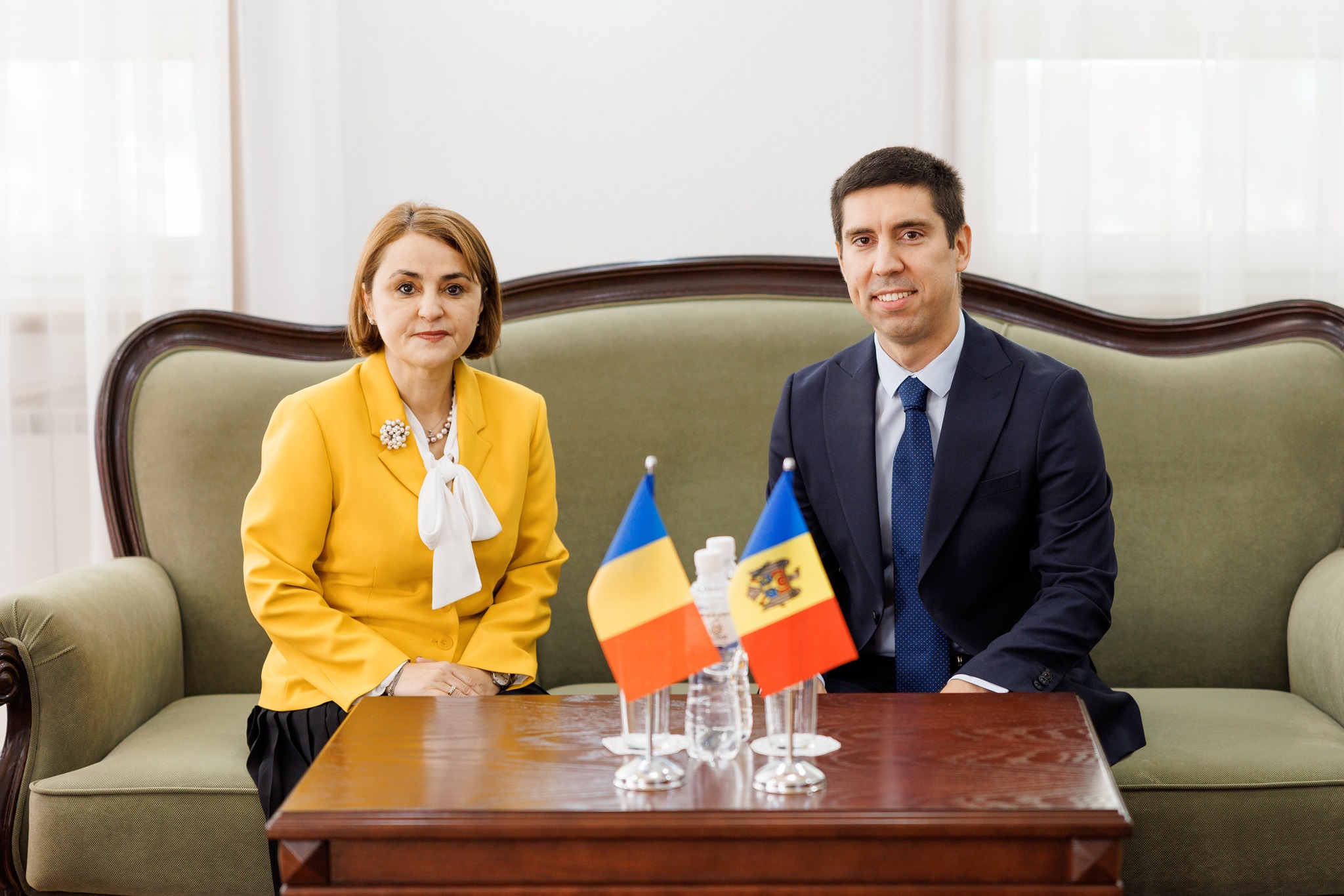 Luminița Odobescu a ajuns la Chișinău pentru Trilaterala România-Moldova-Ucraina. Întrevedere cu Mihai Popșoi