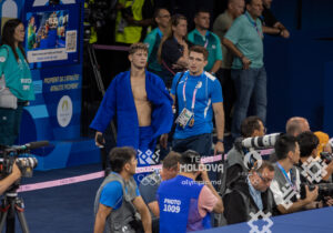 Judocanul Mihail Latîșev a debutat la Paris: l-a întâlnit pe georgianul Tato Grigalashvili, campion mondial în ultimii ani 