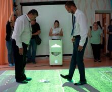 (ВИДЕО) Сенсорное футбольное поле и «умные роботы». ЕС инвестировал €70 тыс. в детские сады Единец