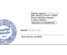 Под электронными подписями в документах добавляют надпись Moldova Europeană. Объяснение властей