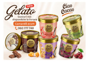 Gelato Ciao Cacao: Înghețată Italiană de Cea Mai Înaltă Calitate, Fabricată în Moldova