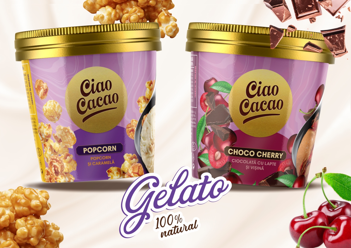 Gelato Ciao Cacao: Înghețată Italiană de Cea Mai Înaltă Calitate, Fabricată în Moldova