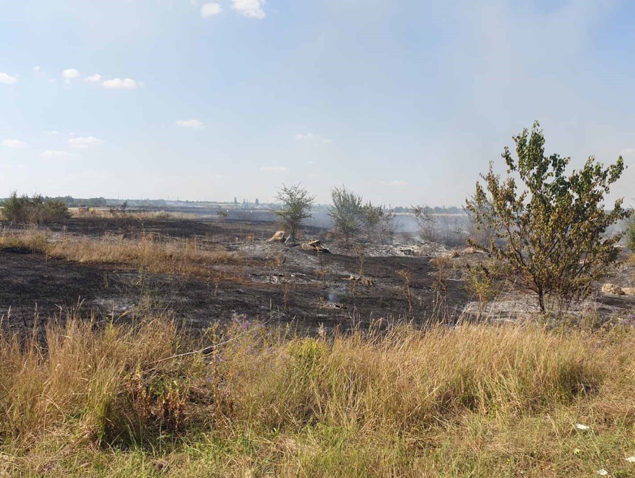 Peste 120 ha de teren distruse de incendiile de vegetație, în ultimele 24 de ore. Flăcările au afectat și Aeroportul Mărculești