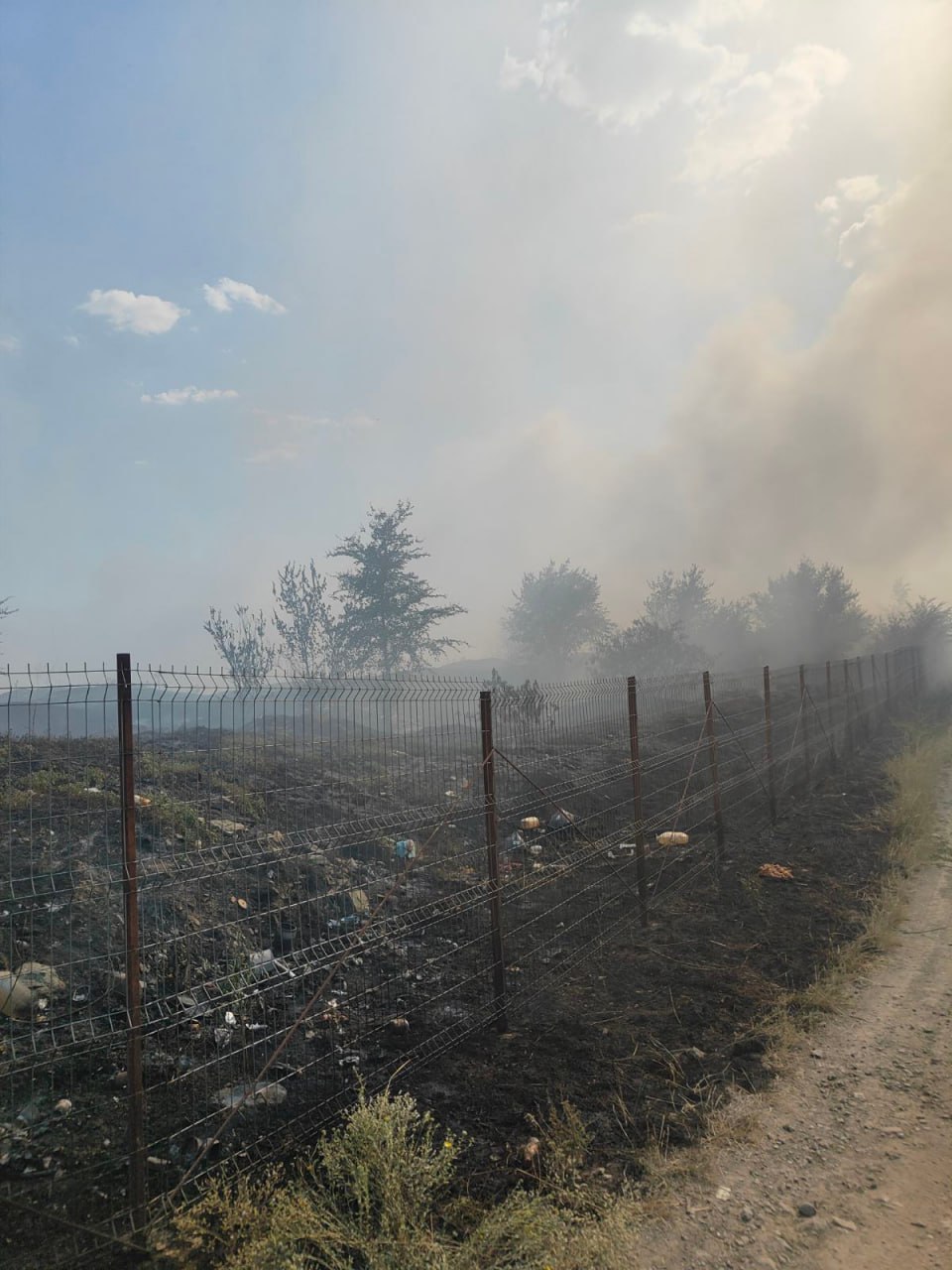 Peste 120 ha de teren distruse de incendiile de vegetație, în ultimele 24 de ore. Flăcările au afectat și Aeroportul Mărculești