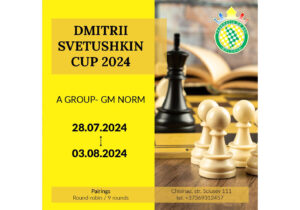 В Кишиневе проходит Международный турнир по шахматам памяти Дмитрия Светушкина