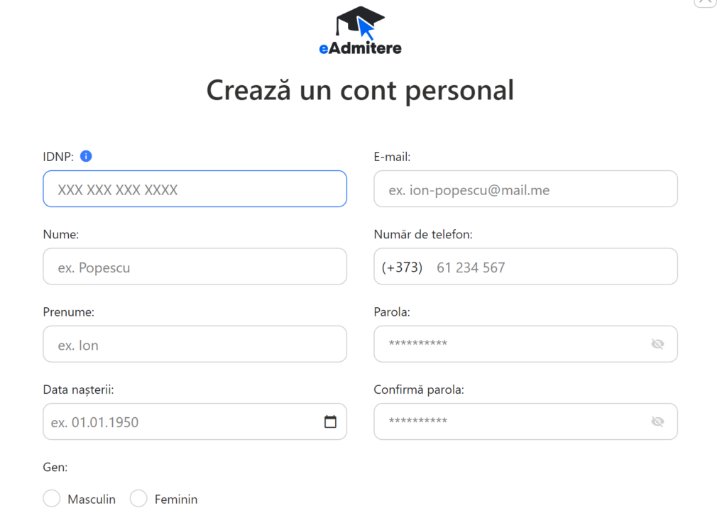 Cum să te înscrii online la facultate din Moldova în 2024. Instrucțiuni pas cu pas pe platforma eAdmitere