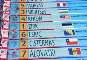 Молдавский пловец Павел Аловацкий занял 31 место в квалификационном раунде Олимпийских игр