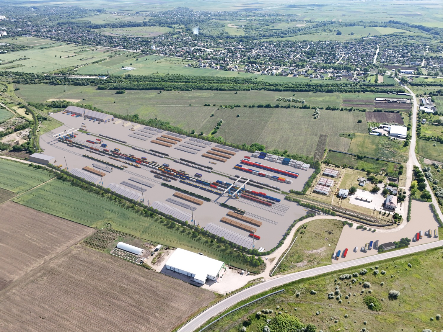 Viitorului Complex Logistic Multimodal de la stația feroviara Berești din Ungheni