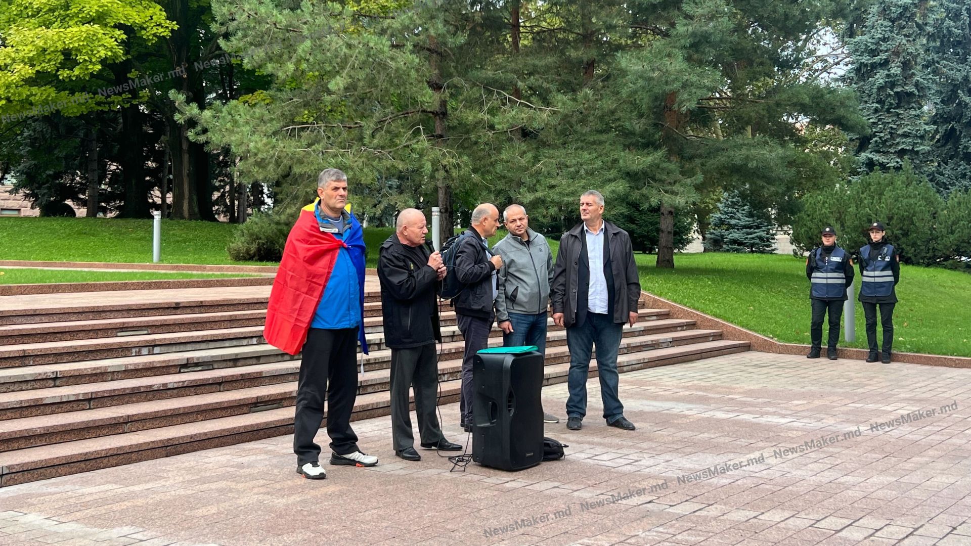 В Кишиневе прошел протест ветеранов конфликта на Днестре. Требуют больше льгот