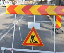 Trafic suspendat pe strada Vladimir Korolenko din Chișinău pentru lucrări la apeduct