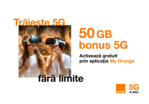 Orange Moldova oferă tuturor abonaților săi un super cadou – 50 GB bonus 5G în cea mai extinsă rețea din țară