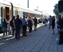 Trenul turistic Chișinău-Tiraspol a fost repus în mișcare după două decenii de pauză