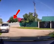 (ВИДЕО) В Оргееве мужчина разрешил 10-летнему сыну сесть за руль автомобиля