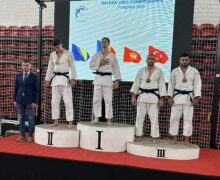 Medalie de aur pentru Moldova: Mihail Latîșev a câștigat la Campionatul Balcanic de Judo