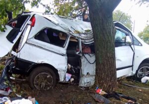 В Фалештском районе в ДТП погибла семилетняя девочка. Водитель не справился с управлением на мокрой дороге