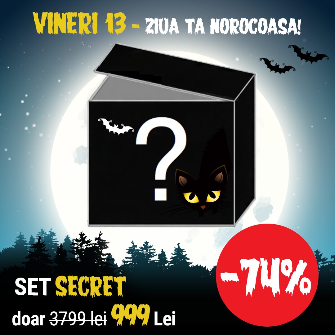 Vineri 13 este ziua ta norocoasă la Top Shop