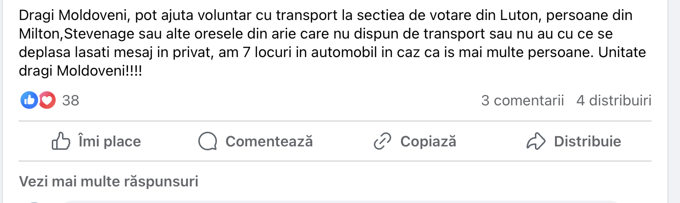 „Să ne ridicăm la un nou record”. Diaspora moldovenească se mobilizează pentru a ajunge la vot pe 3 noiembrie