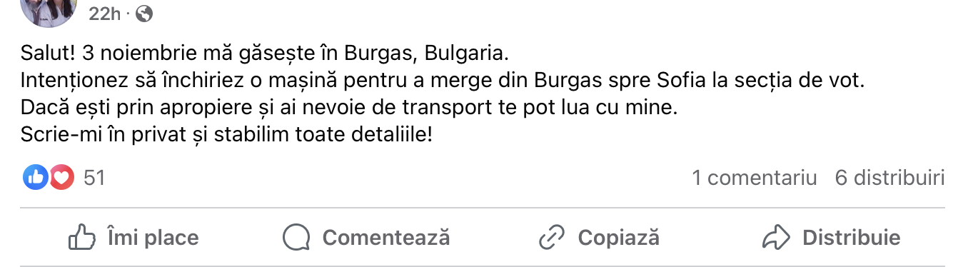 „Să ne ridicăm la un nou record”. Diaspora moldovenească se mobilizează pentru a ajunge la vot pe 3 noiembrie