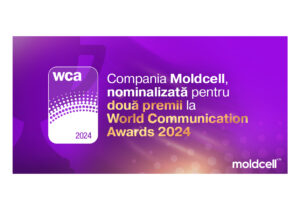 Moldcell a fost nominalizată pentru două premii la World Communication Awards 2024