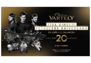 Vinăria Chateau Vartely sărbătorete 20 de ani de excelență și vinuri extraordinare