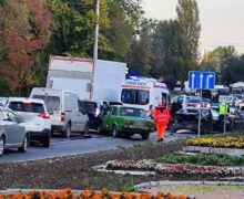 (ФОТО) В Кишиневе произошла серьезная авария. Есть погибший