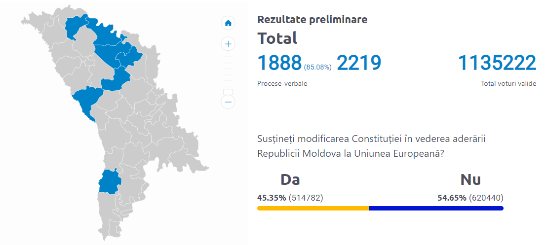 Выборы президента Молдовы и референдум о вступлении в ЕС. Онлайн-трансляция NM