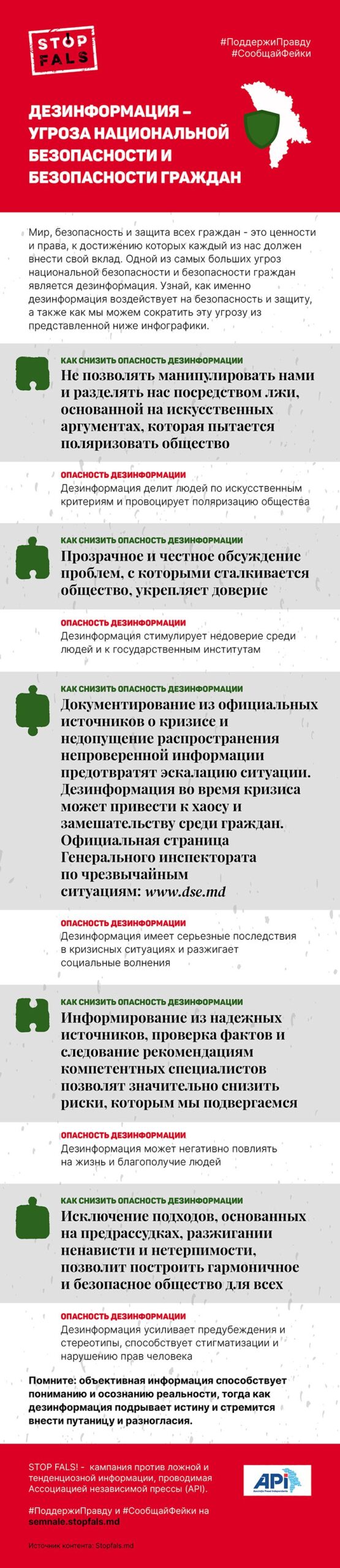 Дезинформация – угроза национальной безопасности и безопасности граждан