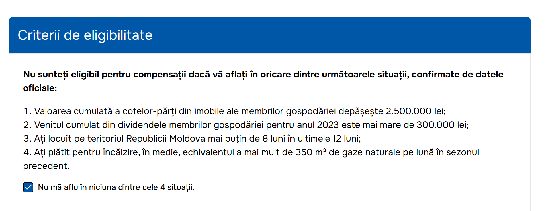 Compensații pentru încălzire în Moldova 2024: cum depui cererea? Instrucțiuni pas cu pas pe site-ul compensatii.gov.md