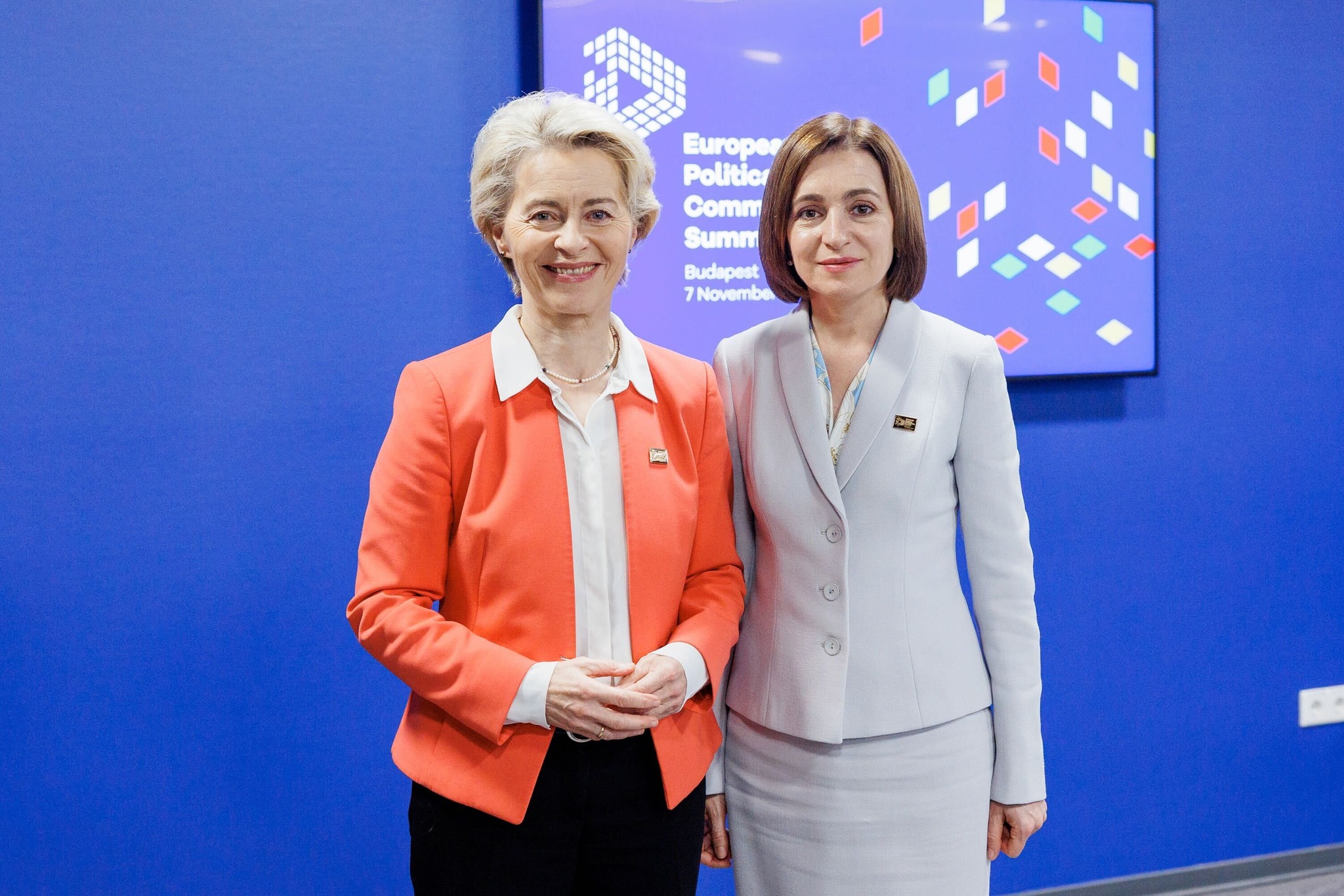 Maia Sandu, întrevederi la Budapesta cu Metsola, Michel și von der Leyen. Ce au convenit liderii