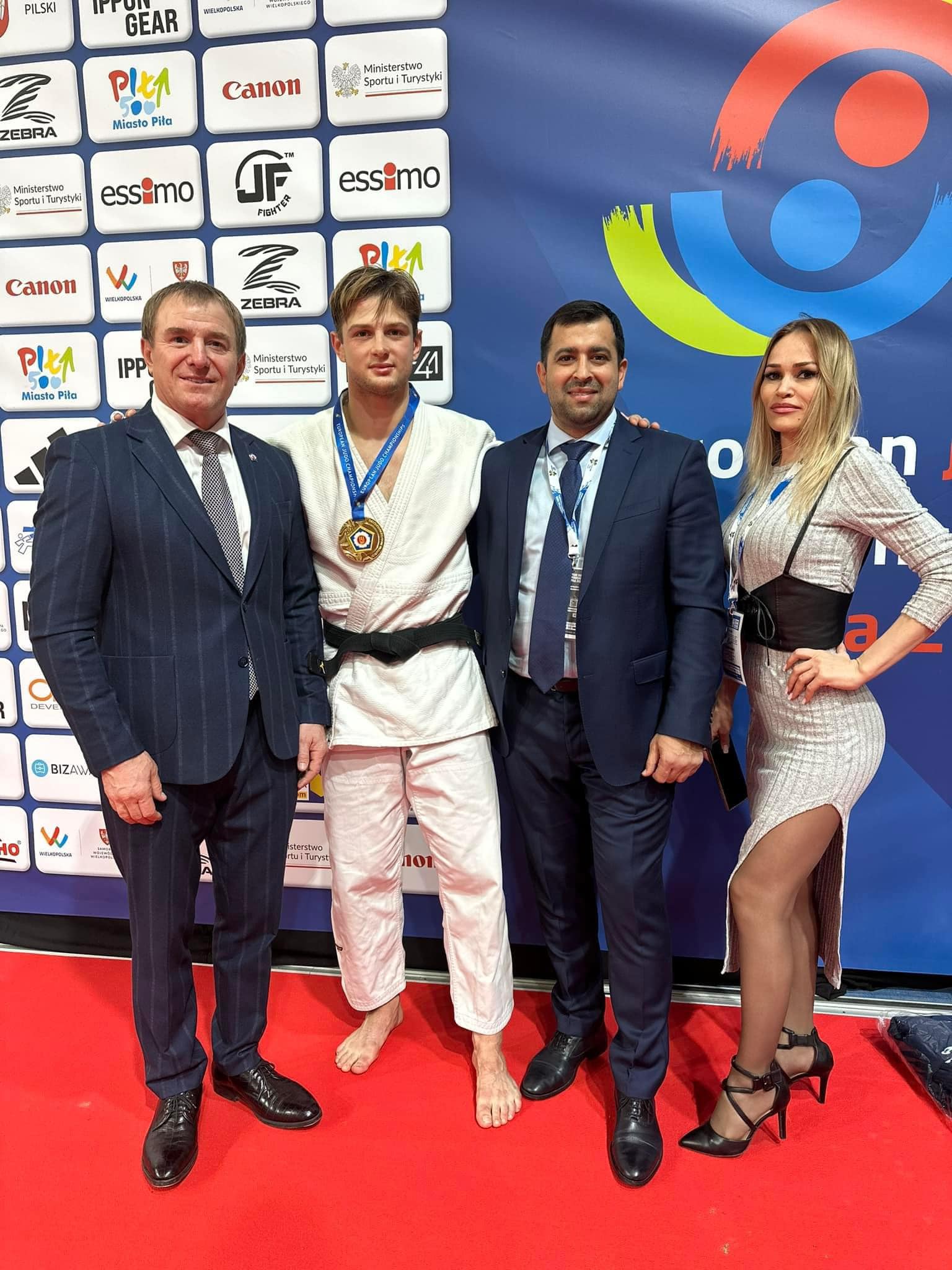 Medalie de aur pentru Moldova: judocanul Mihail Latîșev a devenit campion european 