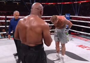 Mike Tyson vs Jake Paul – meci istoric. Câștigătorul a fost prin decizia unanimă a arbitrilor (VIDEO)