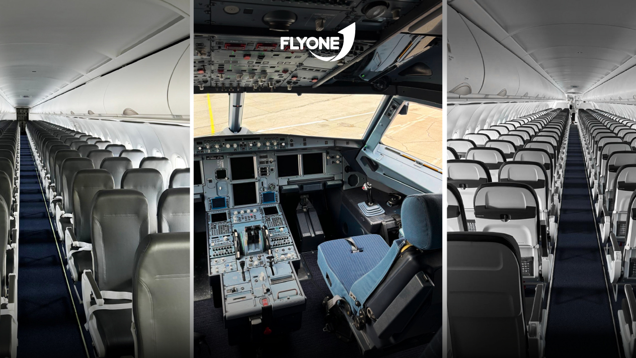 FLYONE își mărește flota cu încă un Airbus A320