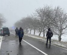 Непогода в Молдове. В Кантемирском районе женщина и двое детей попали в больницу в результате ДТП