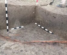 Cuptor medieval de ars piatra de var, din secolul XIV, găsit în localitatea Costești-Gârlea (VIDEO)