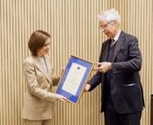 Maia Sandu, distinsă cu Premiul European „Richard Coudenhove-Kalergi” la Bruxelles (FOTO)