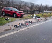 Accident fatal pe traseul Chișinău-Ungheni: O femeie de 38 de ani a decedat (FOTO)